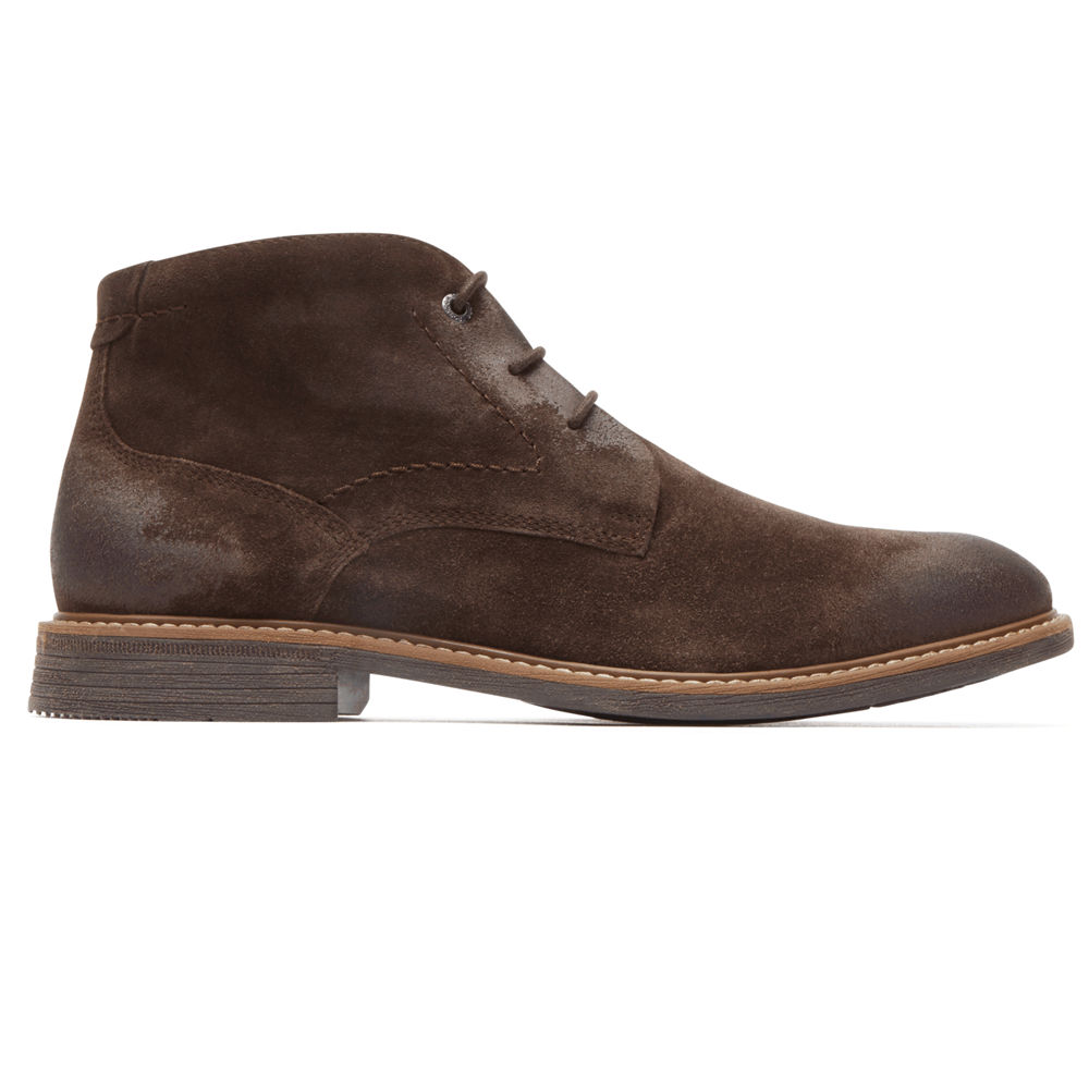 Rockport Mens Classic Break Chukka - Boots Brown - KNO896251